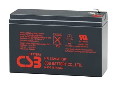 Batteria CSB HR1224WF2F1 12V (4.8-/6,3+) UPS-0
