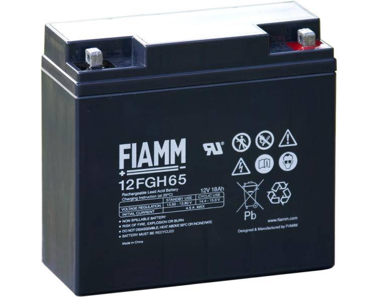BATTERIA FIAMM 12FGH65 (EX FGH21803) Scarica Rapida 12V 18Ah-0