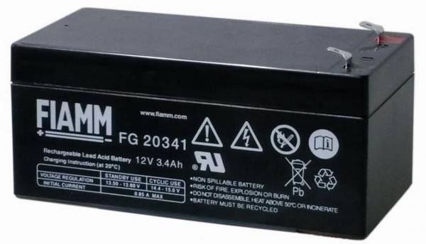 BATTERIA FIAMM FG20341 12V 3,4Ah