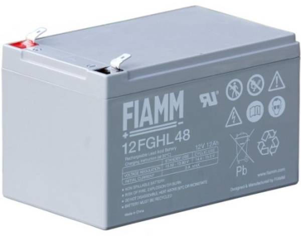 BATTERIA FIAMM 12FGHL48 Scarica Rapida 12V 12Ah