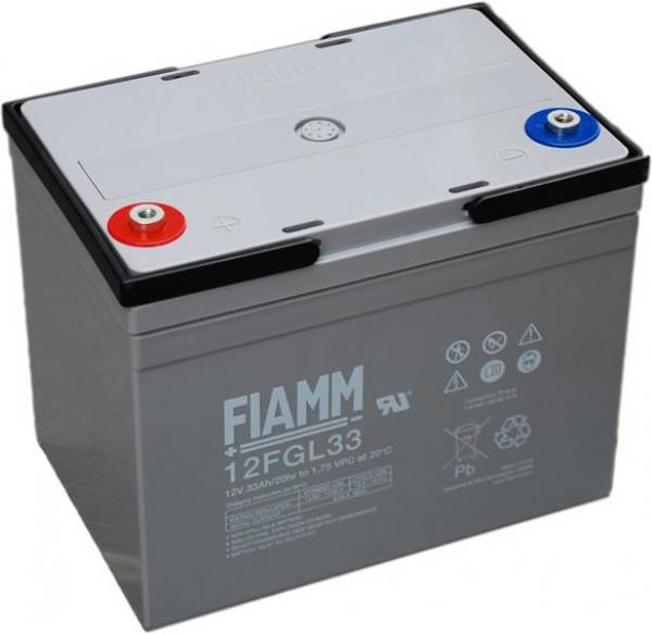BATTERIA AGM Fiamm 12FGL33 12V 33Ah