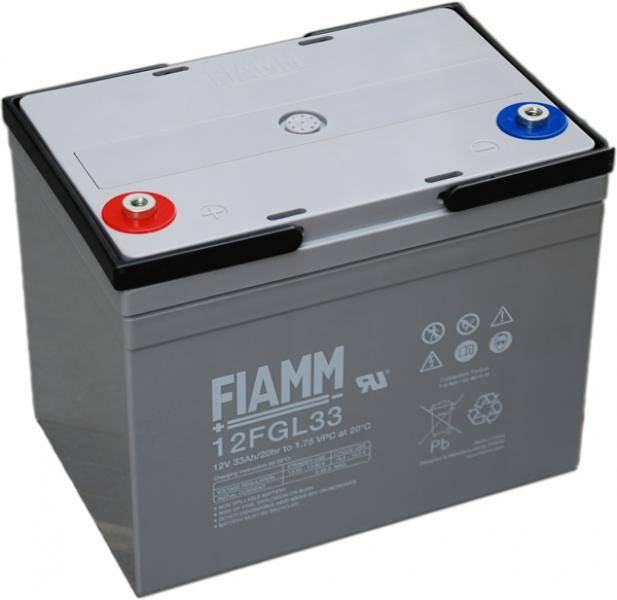 BATTERIA AGM Fiamm 12FGL33 12V 33Ah-0