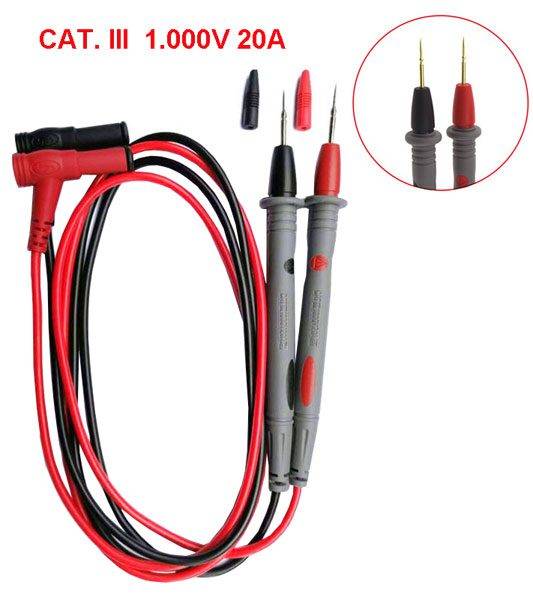 Puntali per tester CAT III 1.000 V - 20 A-0