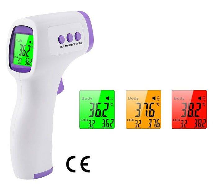 Termometro IR dual mode - Body / surface (da +34°C a +42.9°C)-1