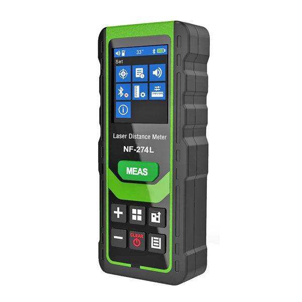 Misuratore di distanza fino a 60 metri con LASER verde e voce-1