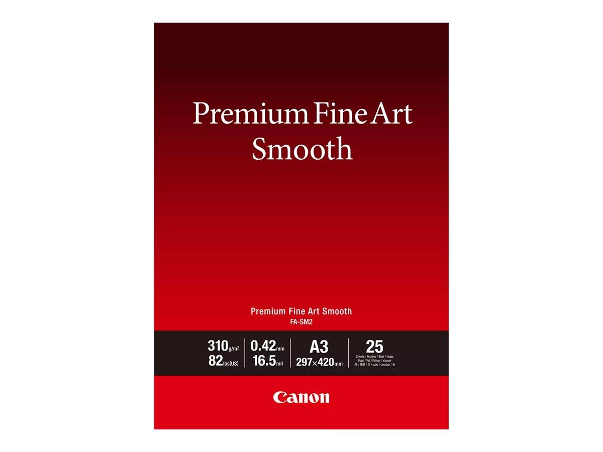 Canon Premium Fine Art FA-SM2 - Seidig - 16,5 mil - A3 (297 x 420 mm)-0