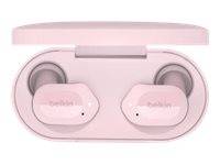 Belkin Belkin SoundForm Play - True Wireless-Kopfhörer mit Mikrofon Cuffie In Ear Bluetooth Rosa headset con microfono, -3