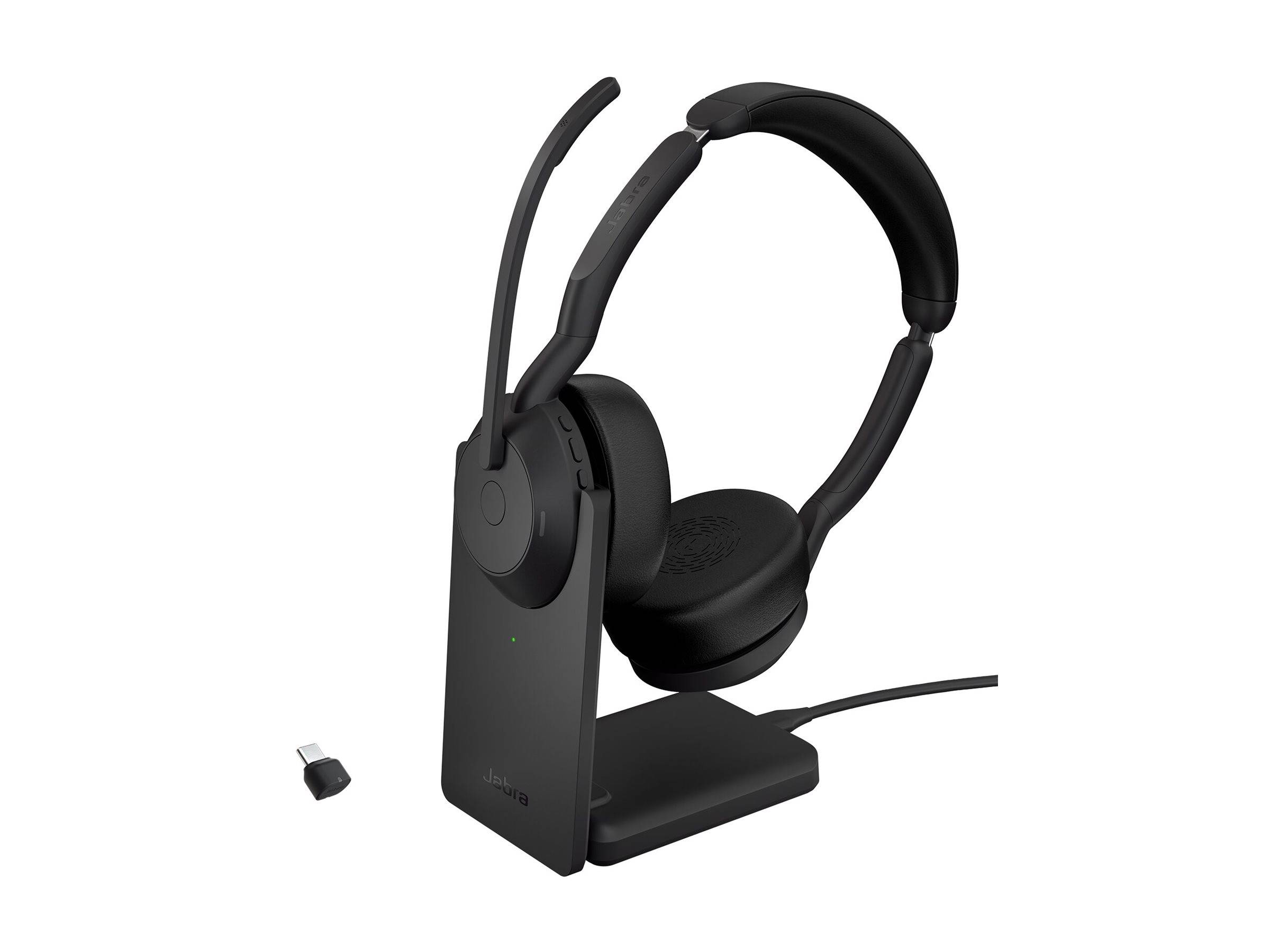 Jabra 25599-989-899 cuffia e auricolare Wireless A Padiglione Ufficio Bluetooth Base di ricarica Nero-4
