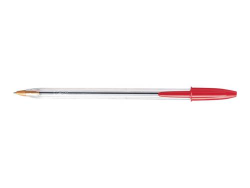 PENNA A SFERA CRISTAL ROSSA (50 PEZZI)