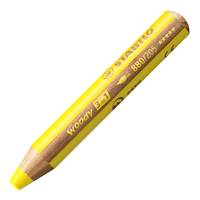 STABILO woody 3 in 1 Giallo 1 pz-1