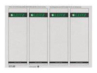 Leitz 16860085 etichetta autoadesiva Rettangolo Grigio 600 pz-3