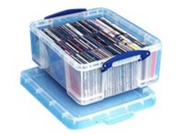 Really Useful Box Scatole portaoggetti Useful Box 18.0l nero 18.0 l - 48.0 x 39.0 x 20.0 cm nero