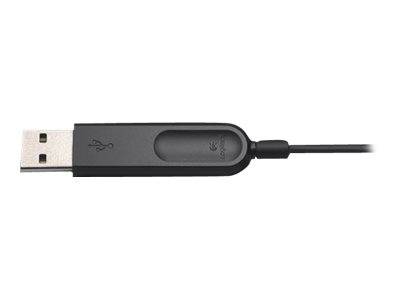 Logitech 981-000507 Cuffie On Ear via cavo Stereo Nero Riduzione del rumore del microfono headset con microfono Computer-3
