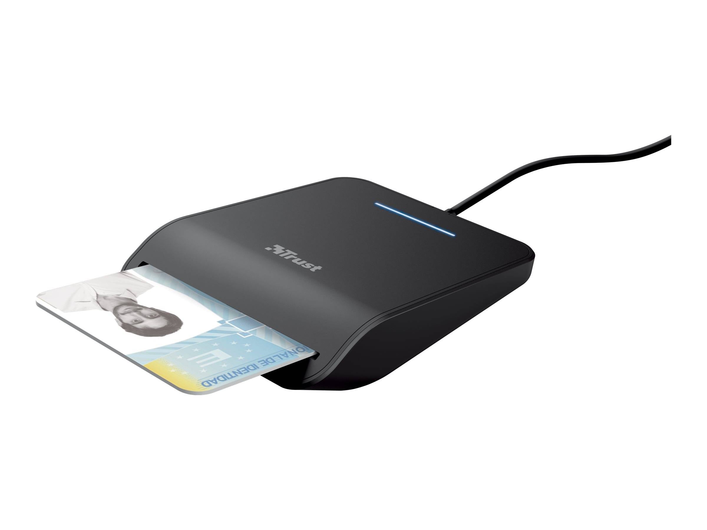 Trust Primo Lettore Di Smart Card Dni Cns Usb Cablato Macos Windows Ts 1m-4