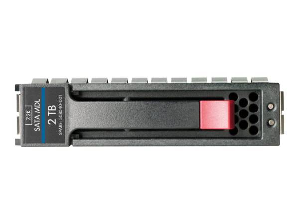 HP Midline - Festplatte - 2 TB - Hot-Swap - 8.9 cm (3.5") - SATA 3Gb/s - 7200 U/min (507632-B21)