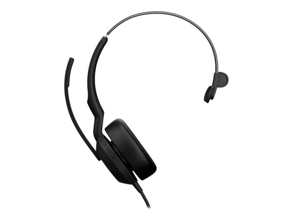 Jabra 25089-889-999 cuffia e auricolare cablato a padiglione ufficio usb tipo a nero