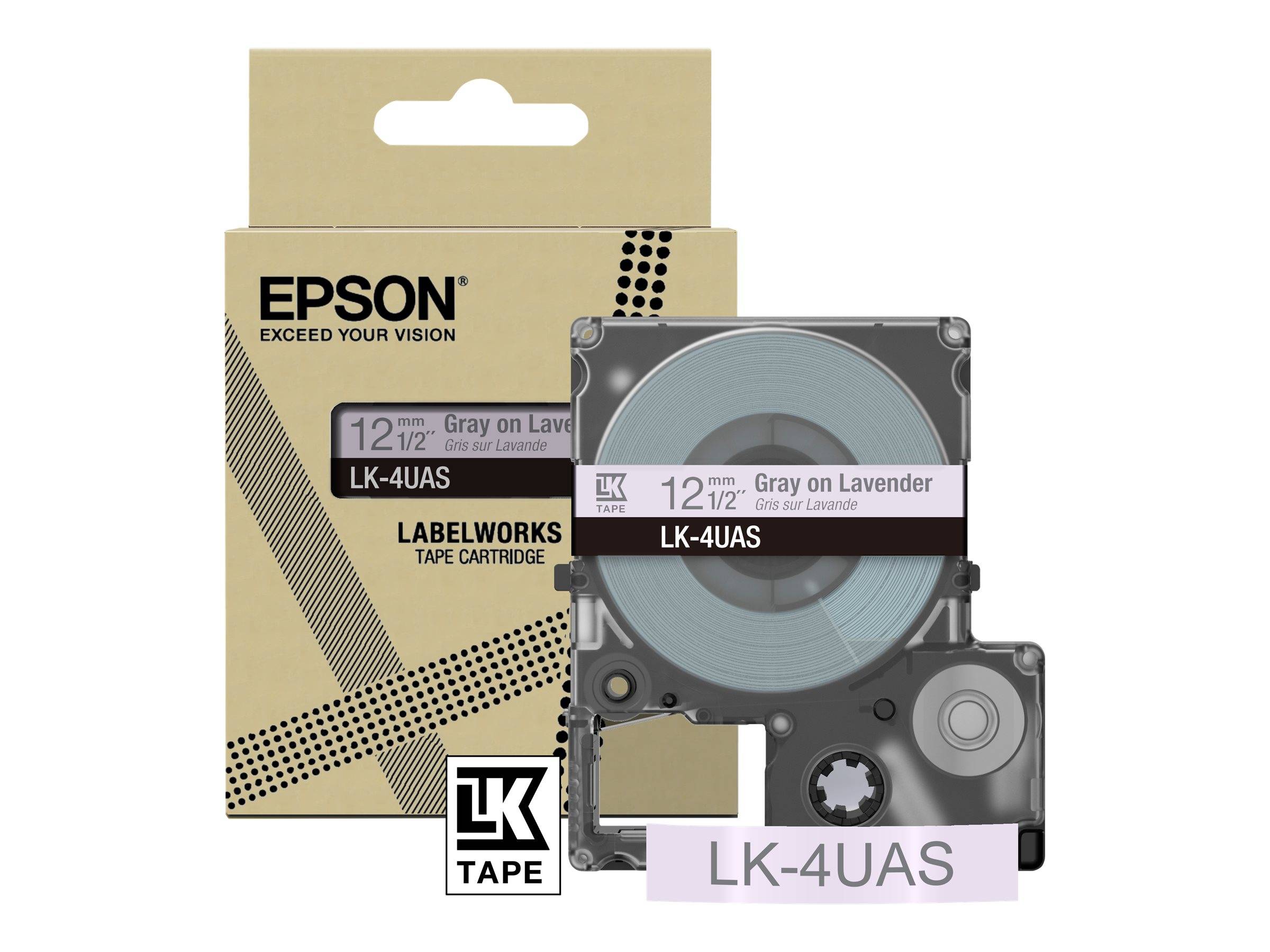 Epson LK-4UAS Grigio, Porpora-2