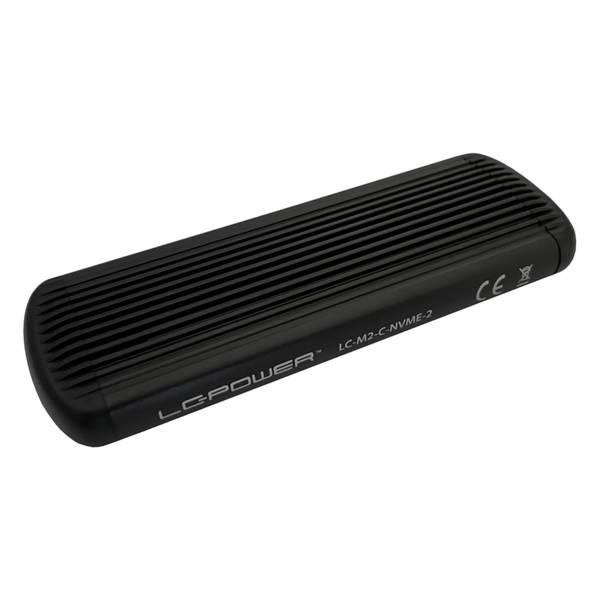 LC-Power LC-M2-C-NVME-2 Box SSD M.2 NVMe, USB 3.2 Gen.2x1, nero