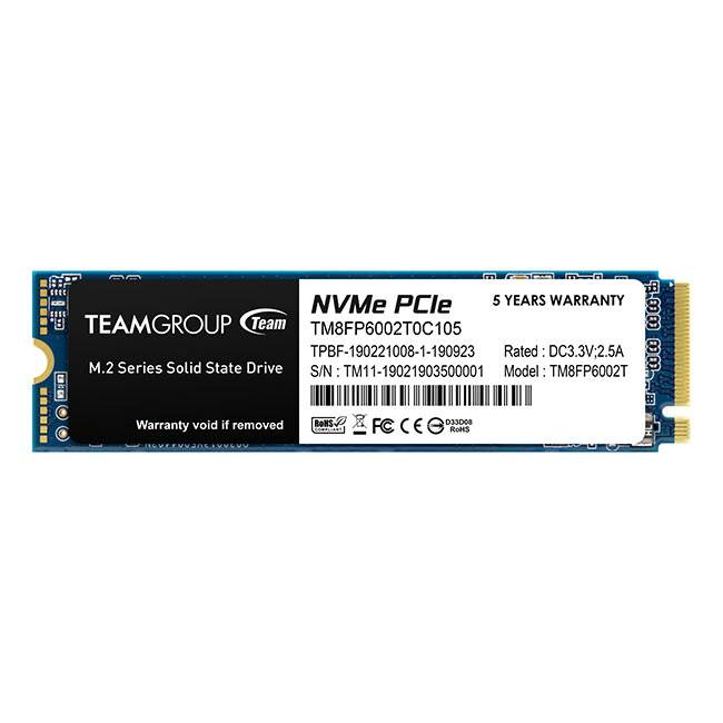 Team group mp33 m.2 2 tb pci express 3.0 3d nand nvme-1