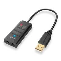 Sharkoon SB2 - Soundkarte - USB - CMedia CM108B-1