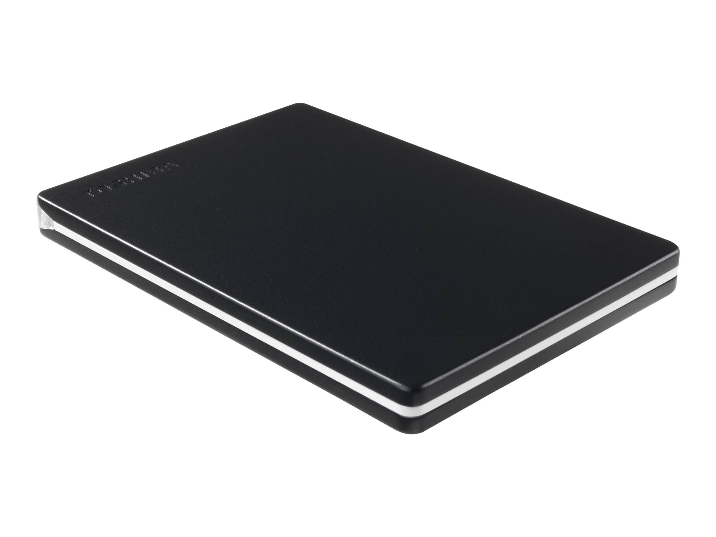 Toshiba Canvio Slim disco rigido esterno 1 TB 2.5 Micro-USB B 3.2 Gen 1 (3.1 Gen 1) Nero-1