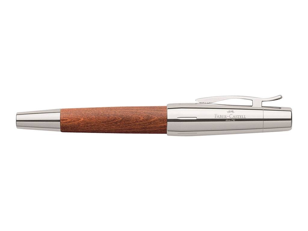 Bocchettone e-motion wood chrome bocchettone per cartuccia marrone-1