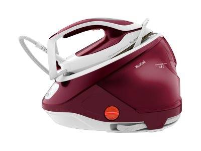 Tefal GV9220 ferro da stiro a caldaia 2600 W Durilium AirGlide Autoclean soleplate Borgogna, Bianco-1
