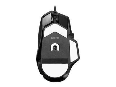 Logitech Logitech G G502 X - Maus - optisch - kabelgebunden Mouse USB Ottico Nero 13 Tasti 25600 dpi-1