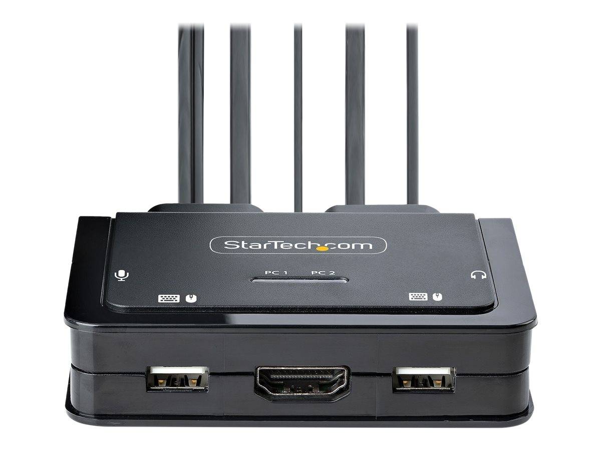 StarTech.com C2-H46-UAC-CBL-KVM switch per keyboard-video-mouse (kvm) Nero-1