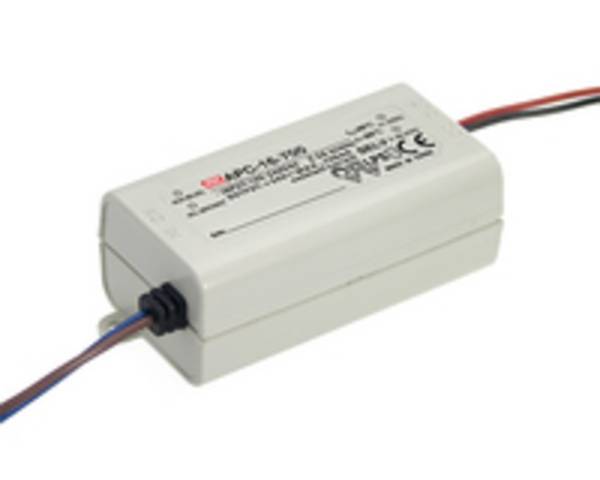 APC-16-350 - Mean Well - Alimentatore LED a Corrente Costante CC - IP42 - 16W 350mA