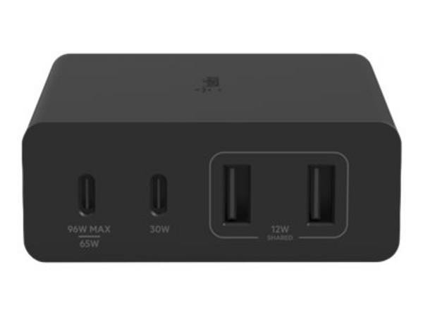 108W 4-PORTS USB GAN DT CHRG DUAL C