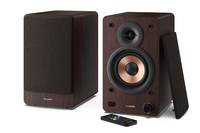 Sharp BOOKSHELF SPEAKERS 2-vie Marrone Con cavo e senza cavo 60 W-0