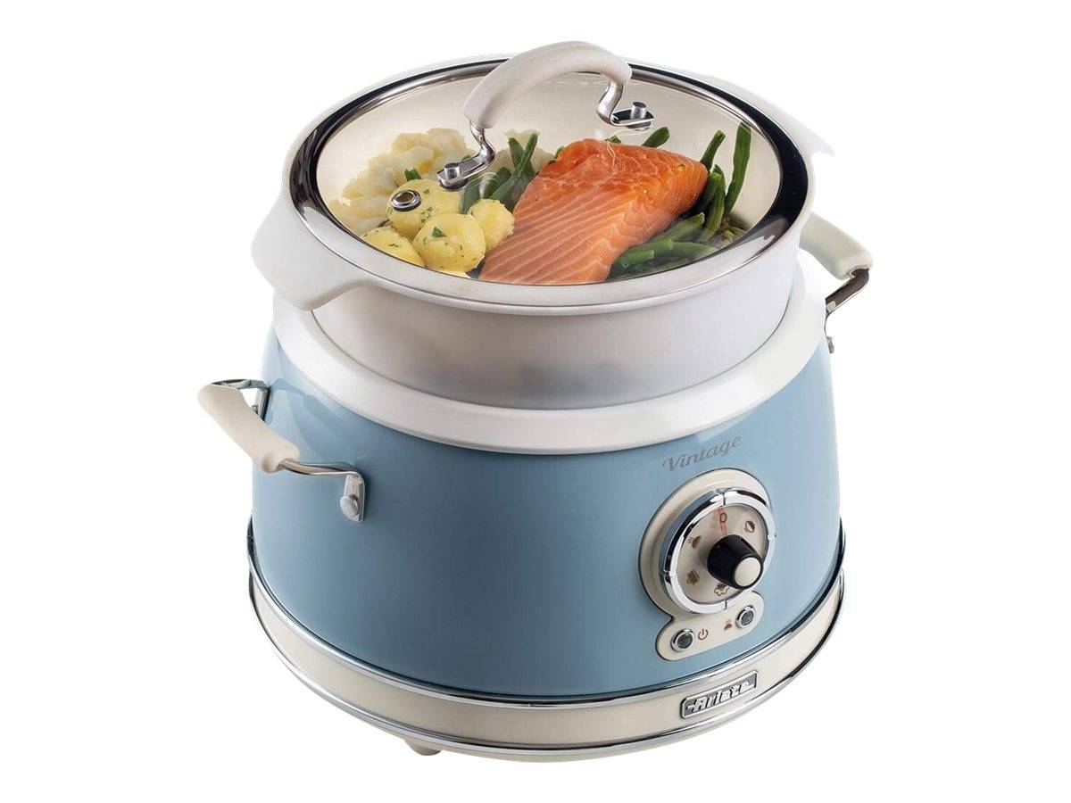 Ariete 2904 Rice Cooker - Cuociriso Elettrico con bowl in ceramica - Sushi fatto in casa - Multicooker - Linea Vintage --4