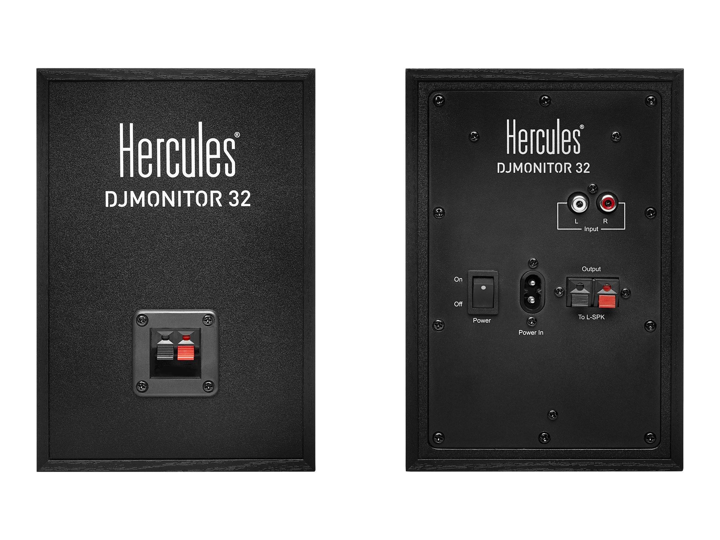 Hercules DJMonitor 32 Nero Cablato 30 W 4780885-3