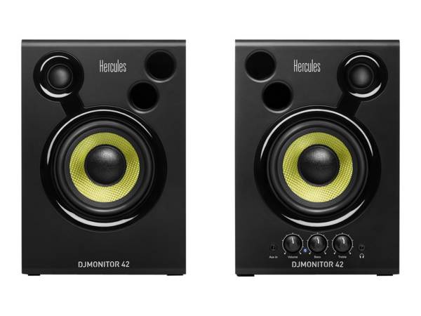 Hercules DJMonitor 42 altoparlante Nero Cablato 40 W