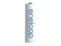 Batteria ricaricabile Panasonic eneloop, precaricata, blister (confezione da 8) BK-3MCDE/8BE NiMH, Mignon, AA, HR06,...-0