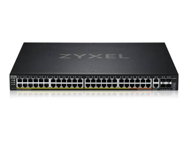 ZYXEL SWITCH MANAGED LAYER 3 LITE, 48X GBPOE , 2X 10GPOE 960W, 4 SFP+, RACK, NFLEX