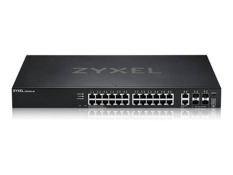 Zyxel XGS2220-30 Gestito L3 Gigabit Ethernet (10/100/1000) Nero-0