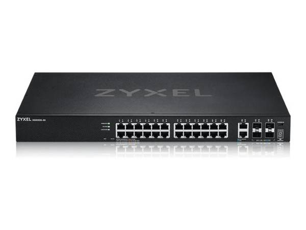 Zyxel XGS2220-30 Gestito L3 Gigabit Ethernet (10/100/1000) Nero