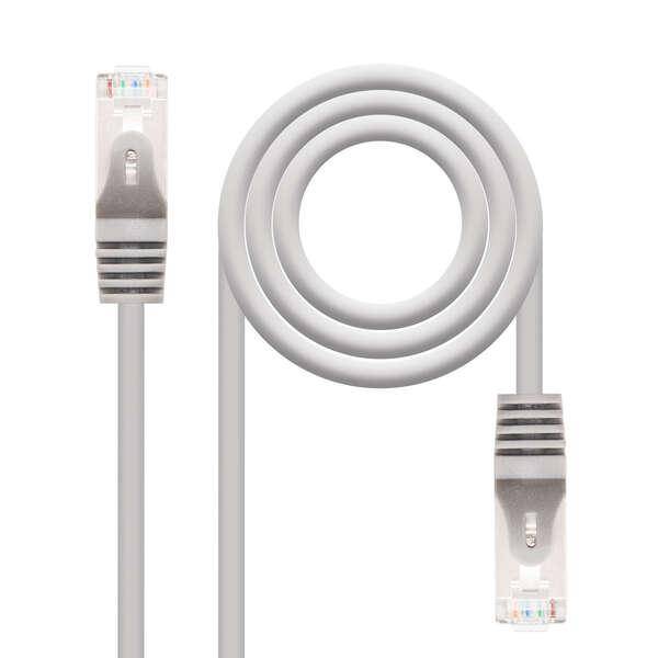 Nanocable 3m Cat6e cavo di rete Grigio F/UTP (FTP)-0