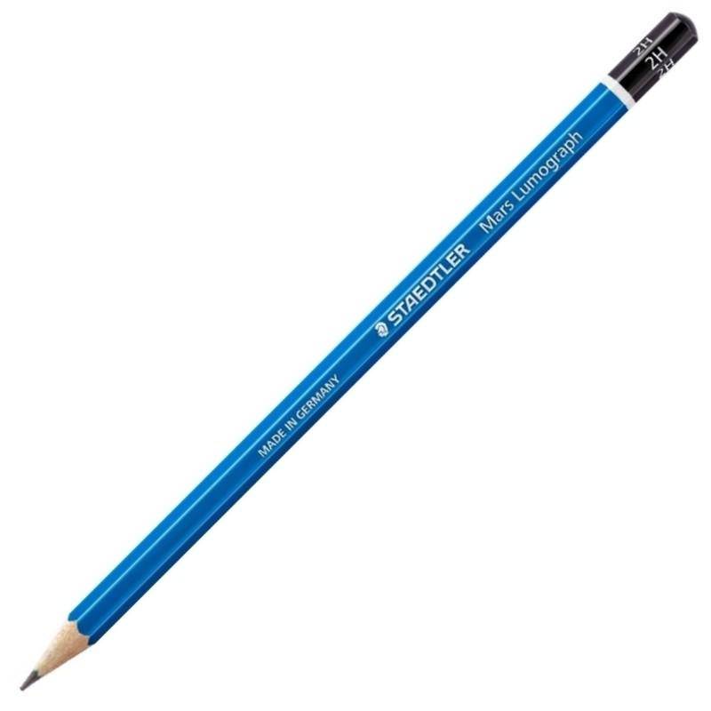 Staedtler 100-2H matita di grafite 12 pz-0