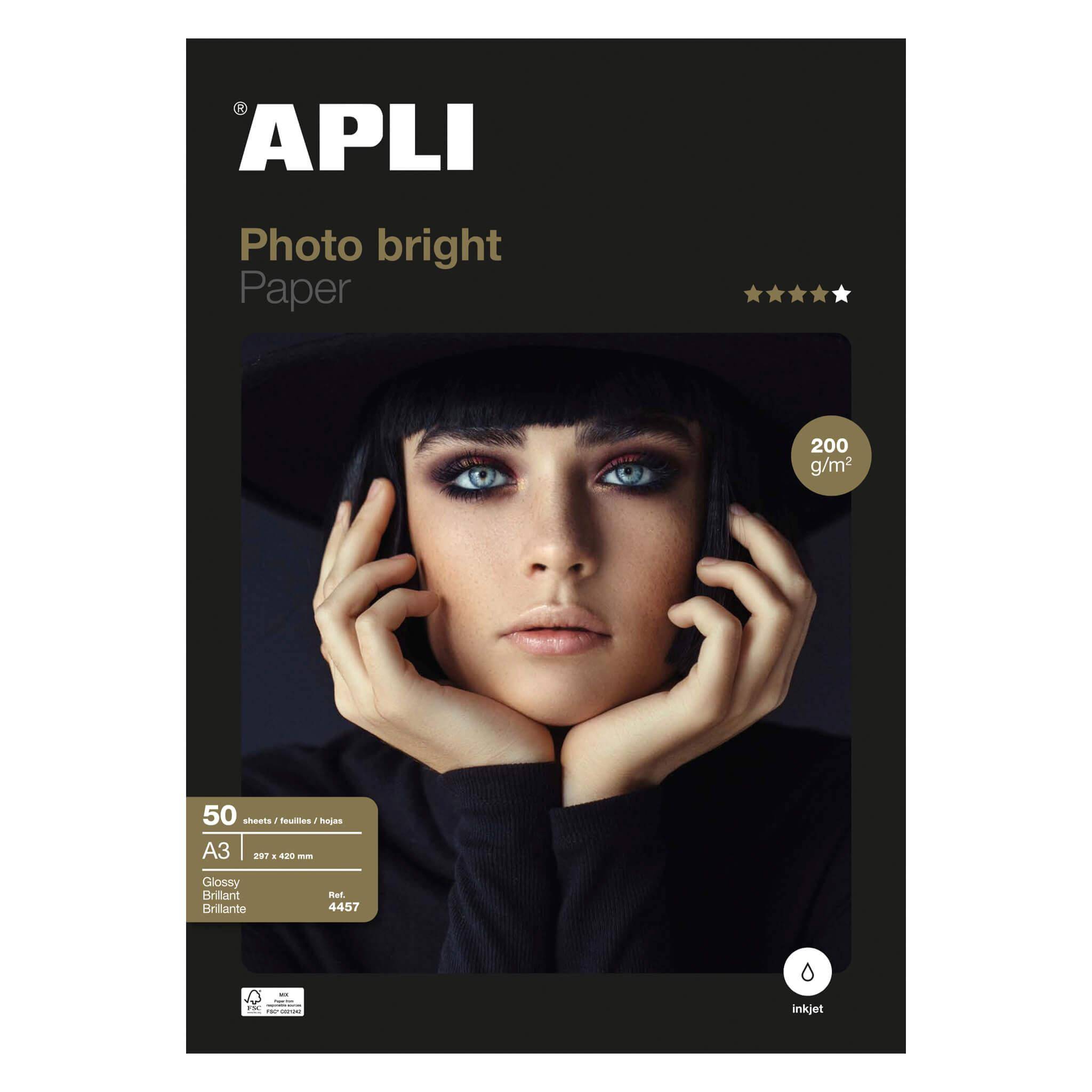 APPI Photobright Photo Paper A3 200g 50 fogli-0