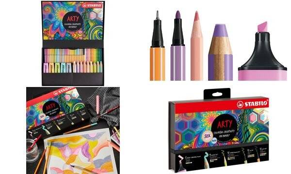 Stabilo Colorful Arty Creative set pastel - conf. 50 pz - 77/6-2-20-2