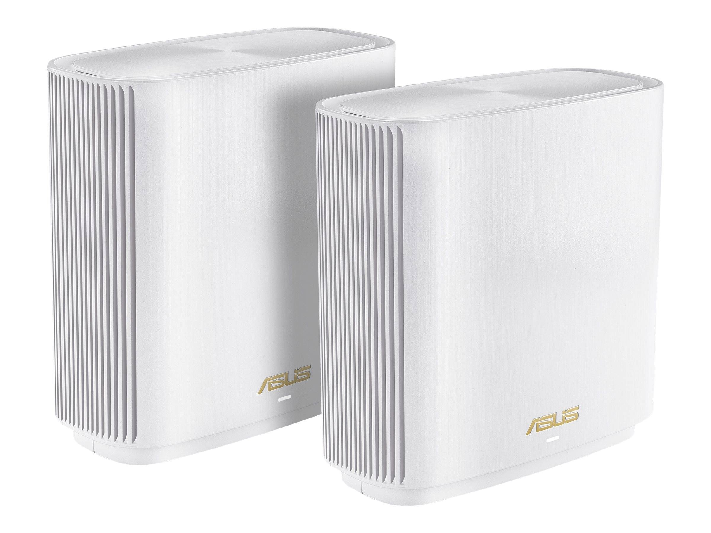 ASUS ZenWiFi AX (XT9) AX7800 2er Set Weiß Banda tripla (2.4 GHz/5 GHz/5 GHz) Wi-Fi 6 (802.11ax) Bianco 4 Interno