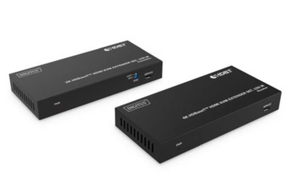 DIGITUS Set extender 4K HDBaseT™ HDMI KVM, 150 m