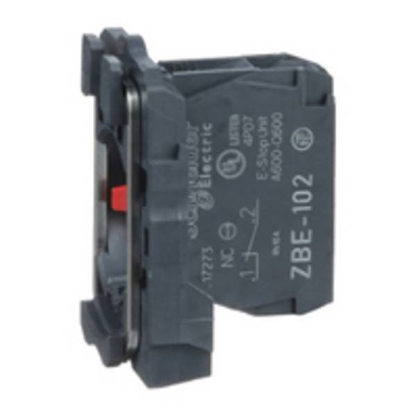 Schneider Electric ZB5AZ102 Elemento di contatto  1 NC  Momentaneo 240 V 1 pz.