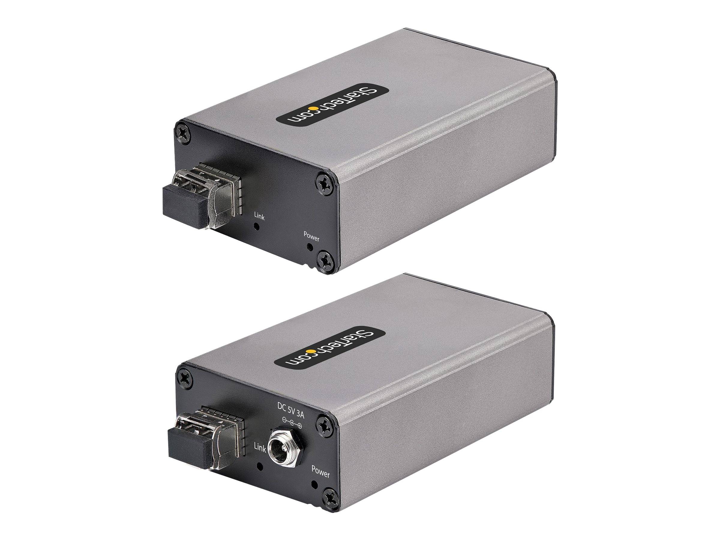 StarTech.com Extender USB 3.0 a 2 Porte su Fibra Multimodale OM3 - LC/LC - Hub 2x USB-A 5Gbps - Resistente E-2