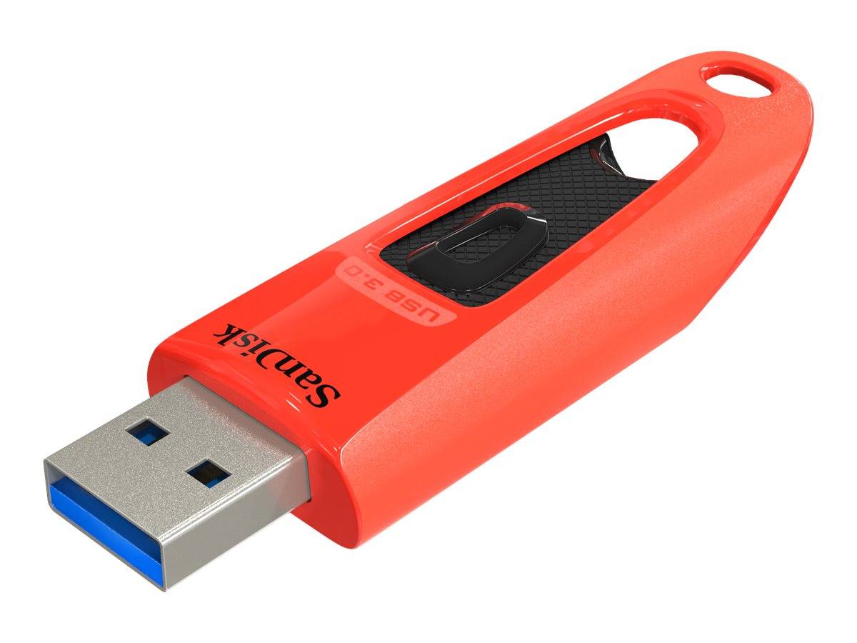 SanDisk Ultra - Unità flash USB - 64 GB - USB 3.0 - Blu, Rosso (confezione da 2)-4