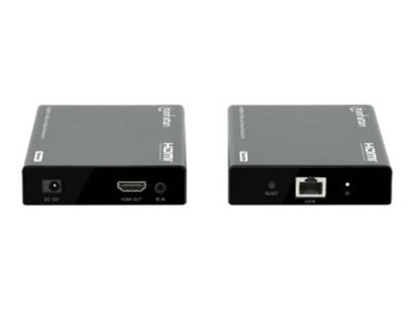 MANHATTAN Kit Extender HDMI Over Ethernet 4K@60Hz Nero