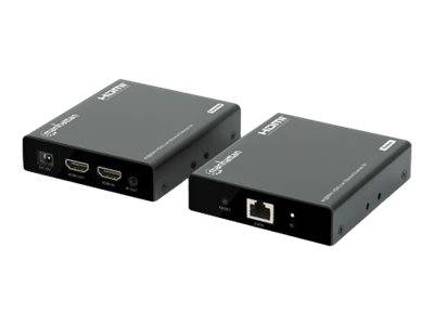 MANHATTAN Kit Extender HDMI Over Ethernet 4K@60Hz Nero-4